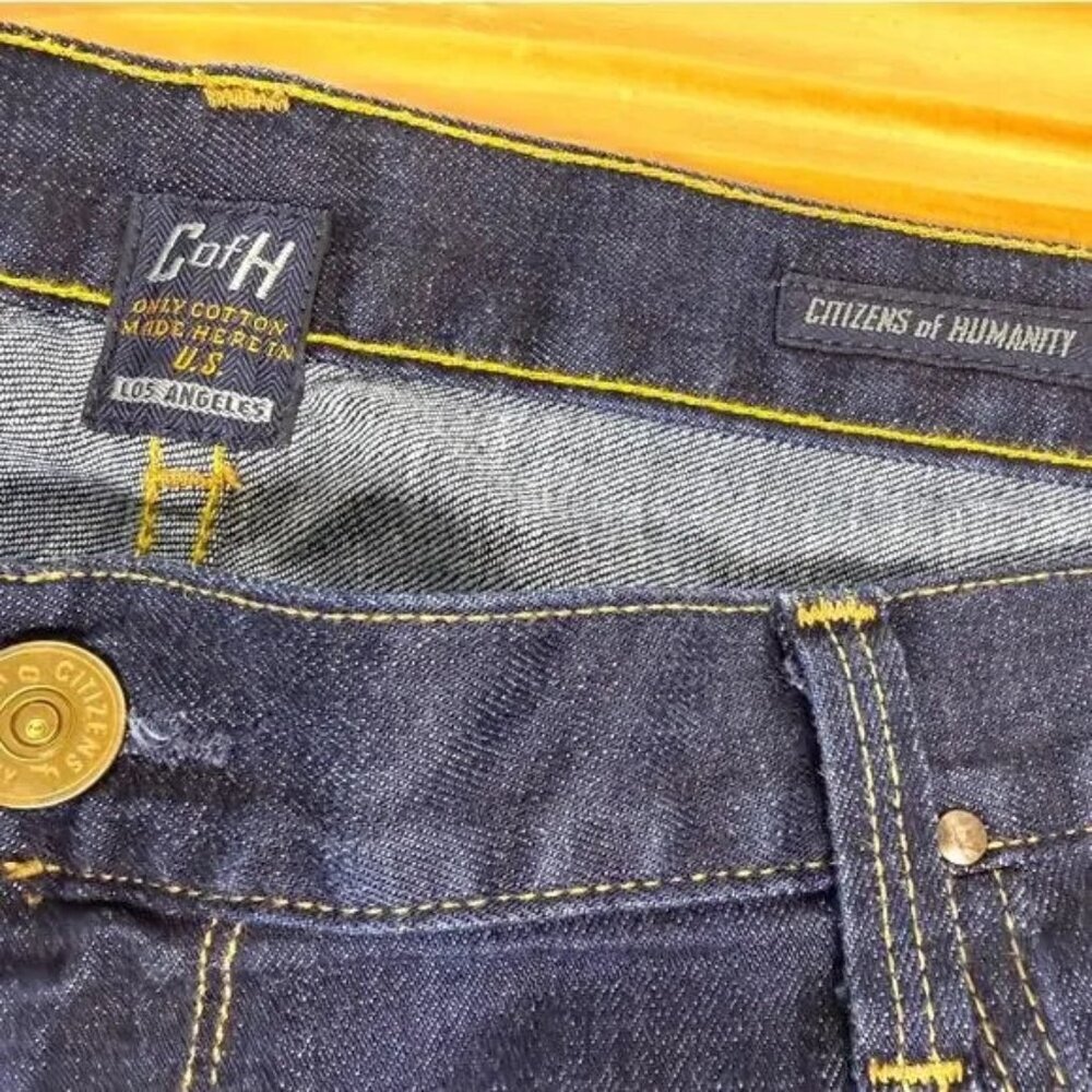 Citizens of Humanity by Jerome Dahan Men's Jeans/Denim, Straight Leg. Size 40x30 - Picture 2 of 8
